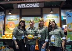 Adriana, Amanda, Giulia and Marilena Prado from Itaueira REI Melons, Brasil.