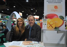 Alicia Lozano and Mauricio Palize from Mangueros Unidos Paracuarenses, Mexico