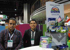 José Daniel Herrera and Erving García from the Fresh Garden, Mexico