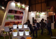 Stand of the company Frutaria.