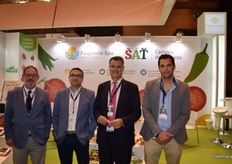 Stand of Fulgencio Spa, Granada-based company specialised in cherry tomatoes, Padrón peppers and cucumber.