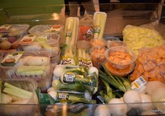 New fresh and fresh cut vegetable products.