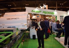 Bernardo Ferrer, manager of Maf Roda, a supplier of machinery for fruit calibration and sorting.