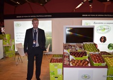 Miquel Roig, manager of Fructícola Empordà , a Girona-based company devoted to the production of apples.