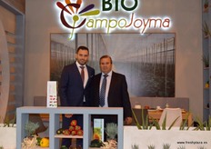Bio Campo Joyma, devoted to the production of vegetables. André Montoya and José Montoya.
