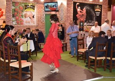 Lobello's stand featured traditional Spanish dances.