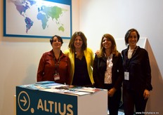 Grupo Altius, a transport and logistics firm. From left to right: Marta Castro, Marta Esteban, Marlene Arisa and María Hornedo.