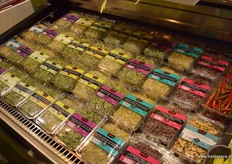 Range of oriental vegetables produced by Alleurias Industries.