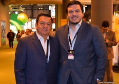 Freddy Hoyos, General Manager and Freddy Hoyos, Quality and Logistics Manager, of the company HoyosGarcés, visiting the fair for the first time. It is an Ecuadorian company devoted to the production of both conventional and organic bananas.