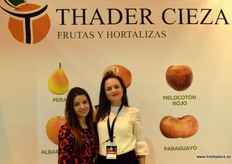Thader Cieza, represented by Sandra Angosto and Nazaret Dolera.