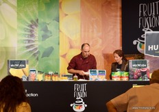 Fruit Fusion, a culinary presentation carried out by Huercasa.