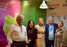 Juan Vidal, Ana Perez, Candida Ascencio, Yulia Gromova y María Hernández, of Valfresh.