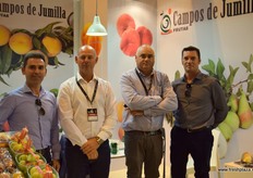 Frutas Campos de Jumilla counted with the presence of Pedro Ruiz, Antonio Antolín, Jose Luis Verdú and Justo Molina. They produce mostly pears and peaches.