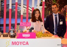 Virginia Jimenez and Javier Cortejosa, of Moyca.