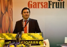 Carlos García, spokesperson of the lemon exporter Corsa García.