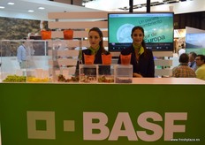 Alejandra García and Maria Cruz de Basf.