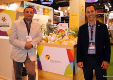 Anezio and Fábio, of Interfruit Alimentos, Brazil.