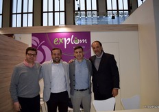 Stand of Explum, Extremaduran company devoted to the production of stonefruit and the marketing of vegetables, citrus fruits and kiwi.