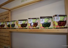 Products showcased at the stand of SAT Campos de Granada.
