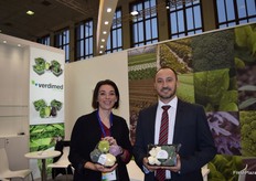 Stand of Verdimed, promoting its mini vegetables.