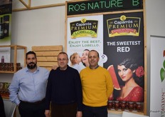 Stand of Grupo Caparrós, promoting its exclusive pear cherry tomato variety Lobello.