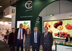 Management and commercial team of the Galician company TC Fruits.