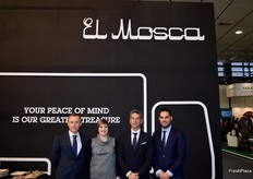 Management team of El Mosca, a company offering solutions for land and maritime shipments.