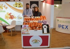 Eduardo Pérez López, commercial director of Cebollas Cifuentes, and Rosario Cifuentes, of the export department.