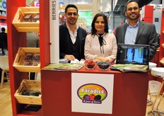 The Mexican company Berries Paradise, with its sales manager, sales representative for Russia and Europe and its CEO.