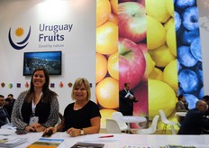 Rocío Merino (Uruguay XXI) and Marta Bentancur (Upefruy).