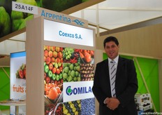Andrés Fraga, of Coexco, Argentina.
