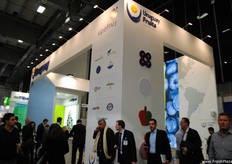 The stand of Uruguay. Visitors had the chance to meet representatives of various companies.