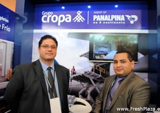Estuardo Larrieu and Genry De León from Grupo Cropa.