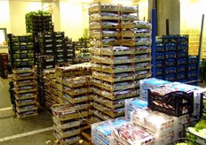 Products' assortment by Primo Mattino Baratella stand.