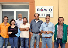 From left to right. On behalf of De Ruiter-Monsanto, Horacio Cano Sala, Maria Rita Mogno, Nunzio Cannizzo, Bartolo Asta, Massimo Gambuzza (Piombo Association), Rosario Privitera and Salvatore Tricomi.