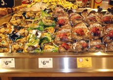 2kg yellow and red skin potato bags.