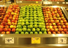 Apples so shiny you could see yourself in them!