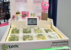Knox– Delayed pinking in fresh cut lettuce from Rijk Zwaan Zaadteelt en Zaadhandel BV. It's the product that came in first.