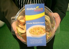 Convenience products packed under the label Einfach Frisch. Einfach Frisch is a label of The Greenery Convenience