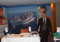 Mr. Marc Rooms in Safmarine's presentation