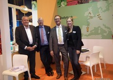 Adri Visbeen, Jogn de Boom, Lex Teurlings and Lindsey Blok of DailyFresh Logistics