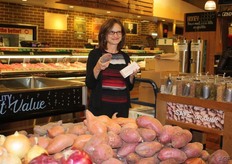 The Covington sweet potato is a local pride. The new harvest has just started in North Carolina