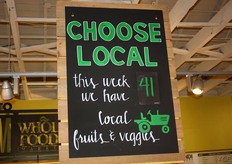 41 local fruit and vegetable products on the shelf