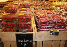 Strawberries from California for $4.99
