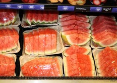 This is handy. The watermelon is already chopped up