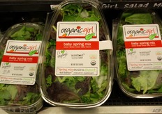 Organic lettuce mix
