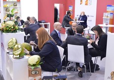 This artist turns melons into works of art.