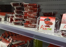 Jumping on the superfood bandwagon, new companies are entering the market for pomegranate products. Like this new label from India that was introduced at the Fruit Logistica: Pick Me.