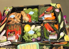 Exotics, Asian vegetables and peppers in the Asia Exotic stand from Thailand