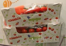 Among the Asians, the Tomabox stand can be found. Last year, Stoffels introduced a restyled version of the Tomabox, with a hip, modern look.